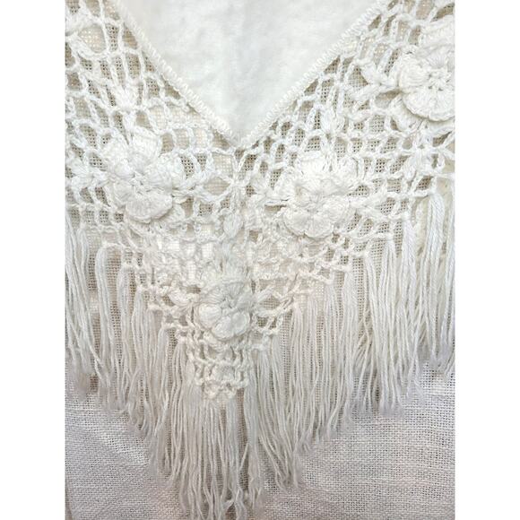 Alpaca blend Exotic Shawl Wrap Triangle style Simply Natural - Picture 3 of 10